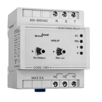 کاتالوگ مشخصات، فیلم آموزش نصب، قیمت و خرید کنترل فاز بدون نول مدل MRB-2P شیوا امواج | مرکز برق