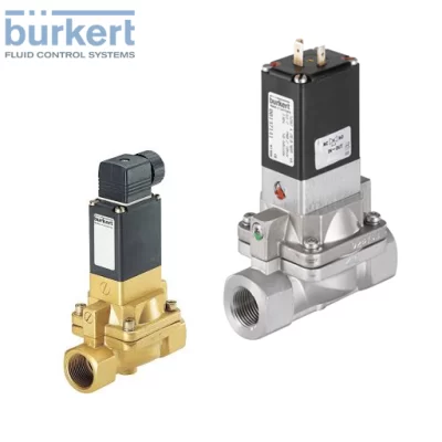 کاتالوگ، لیست قیمت و خرید شیر برقی burkert مدل 5282 نوع فرمان 2/2 پایه برنج و استیل ضد زنگ | مرکز برق