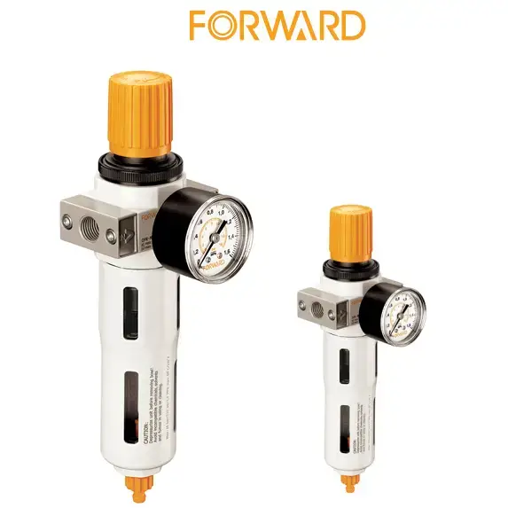 Filter Regulator_ FORWARD1 کاتالوگ، لیست قیمت و خرید فیلتر رگلاتور فوروارد سایز 1/2 تا 1 اینچ | مرکز برق