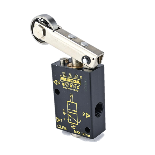 Waircom-Micro-Limit-Switch کاتالوگ، لیست قیمت و خرید میکروسوییچ پنوماتیک 3 به 2 سری MCLR مدل MCLR4 سایز 5 اینچ شلنگ خور ورکام (WAIRCOM) | مرکز برق