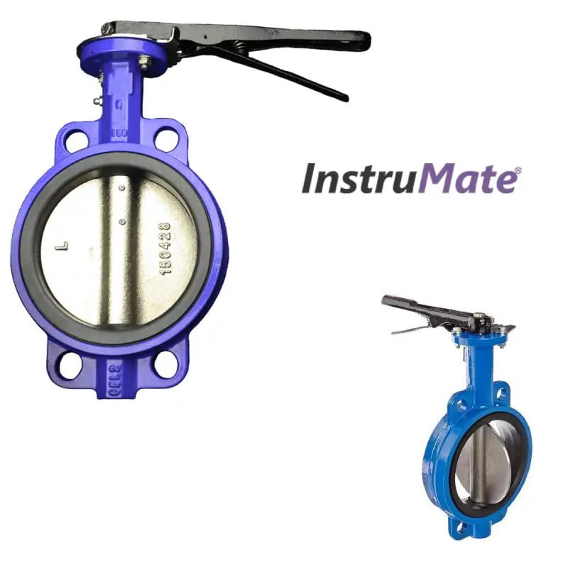 InstruMate Butterfly Valve 3 Inch کاتالوگ، لیست قیمت و خرید شیر پروانه ای InstruMate فشار کاری 16 بار | مرکز برق