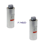 کاتالوگ، لیست قیمت و خرید خازن سیلندری POWELCO مدل PL4000250CO توان 2.5 کیلووار 440 ولت | مرکز برق