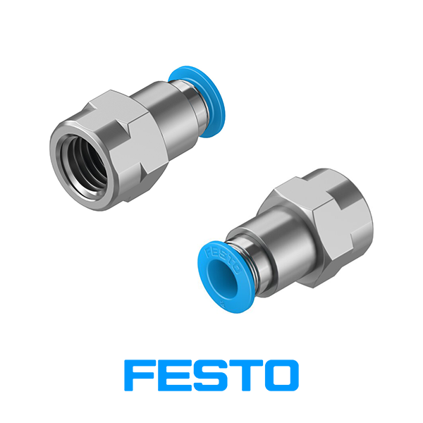 FESTO-QSF-Push-in-fitting کاتالوگ، لیست قیمت و خرید اتصال مستقیم داخل رزوه QSF فستو | مرکز برق