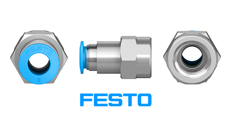 کاتالوگ، لیست قیمت و خرید اتصال مستقیم FESTO مدل QSF-1/4-12-B | مرکز برق