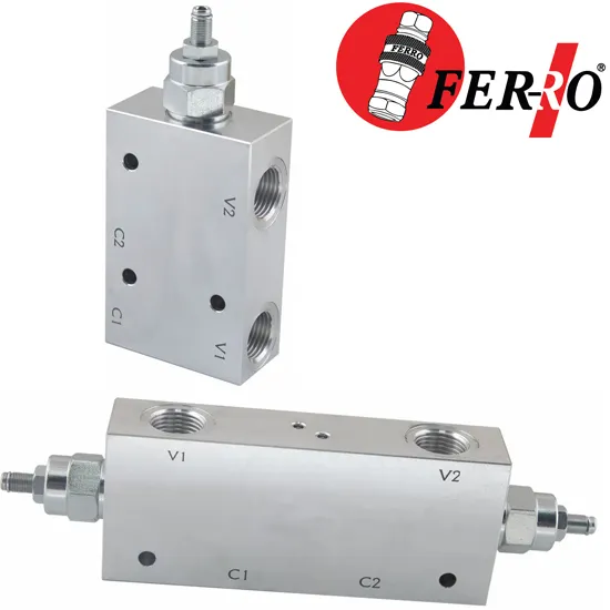 FERRO Hydraulic Check Valve 12 کانتر بالانس یک طرفه و دو طرفه فرو - Image 1