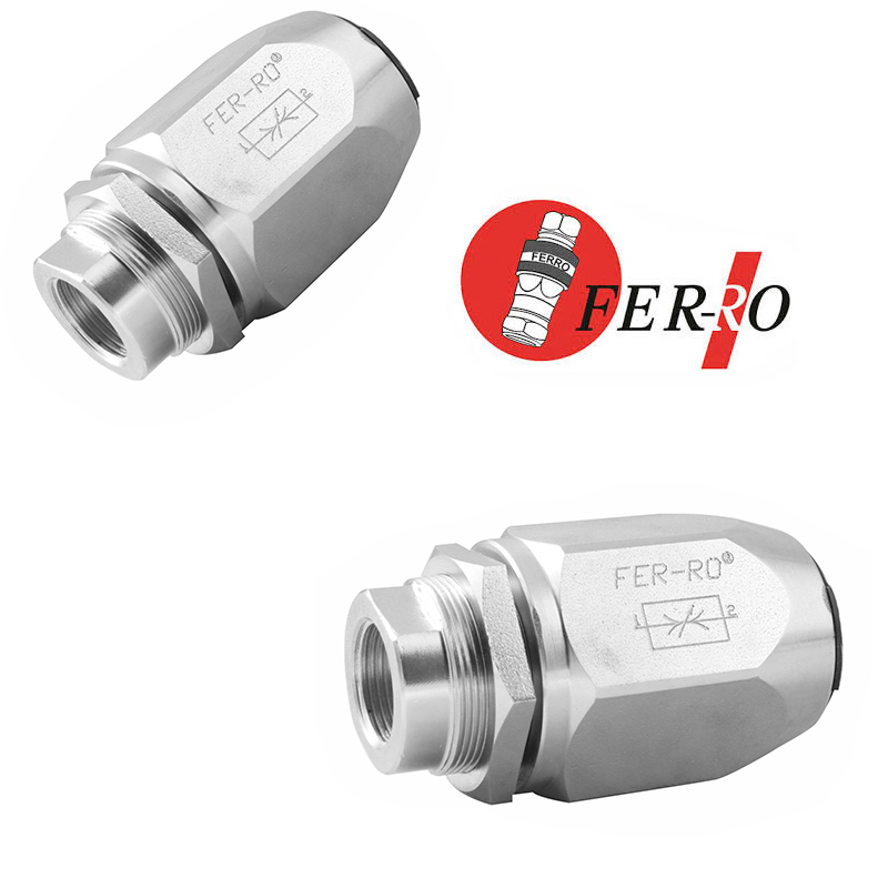 FERRO FCCVG Flow Control Valve_1.4 فلوکنترل مچی سوپاپ دار فرو FERRO - Image 1